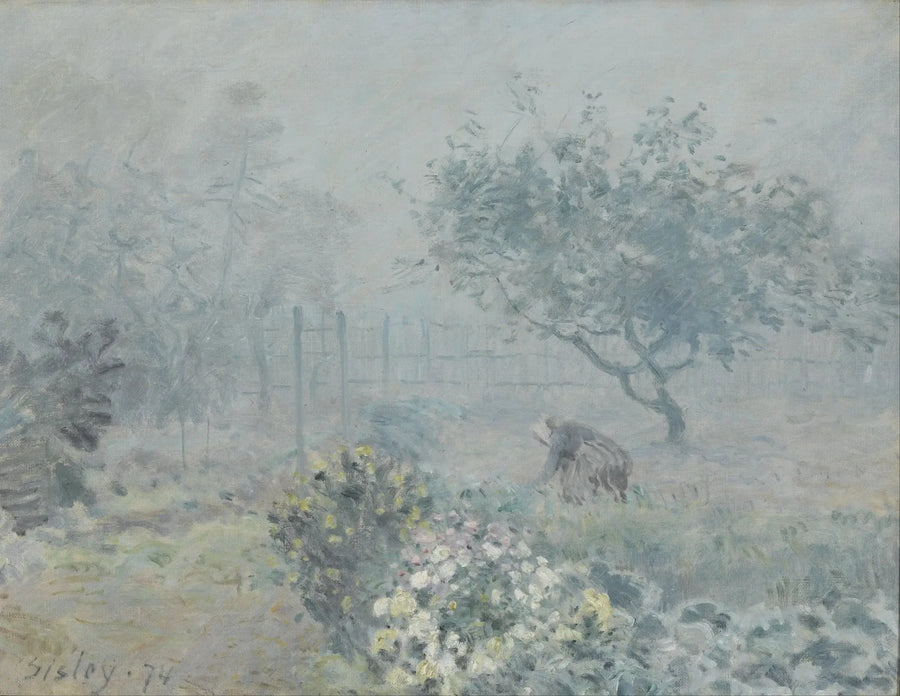 Sumua, Naapurit - Alfred Sisley