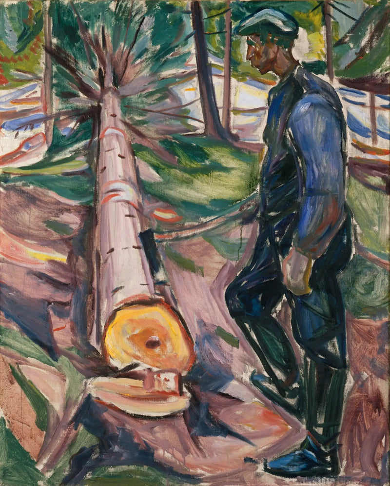 Puuseppä - Edvard Munch