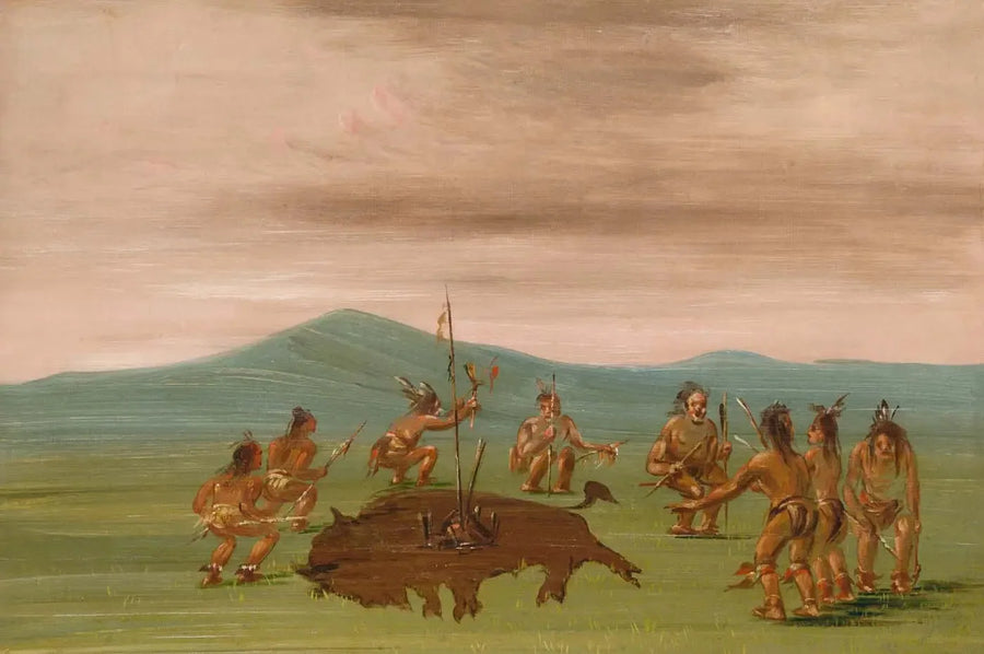 Siouxin lääketieteellinen buffa - George Catlin