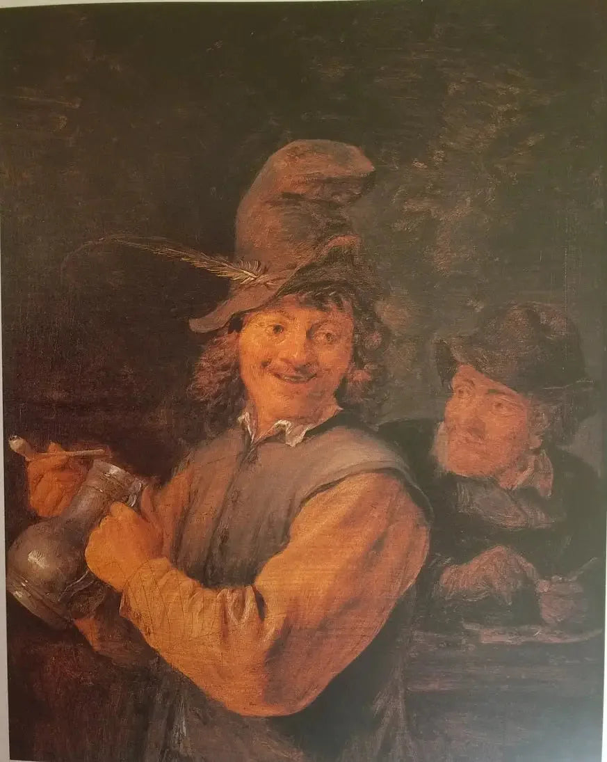Juoppo ja tupakoiva - David Teniers nuorempi