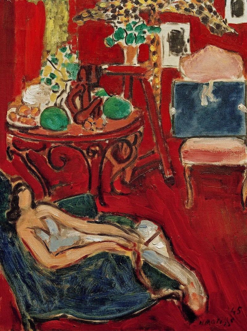 Sininen vihko - Henri Matisse