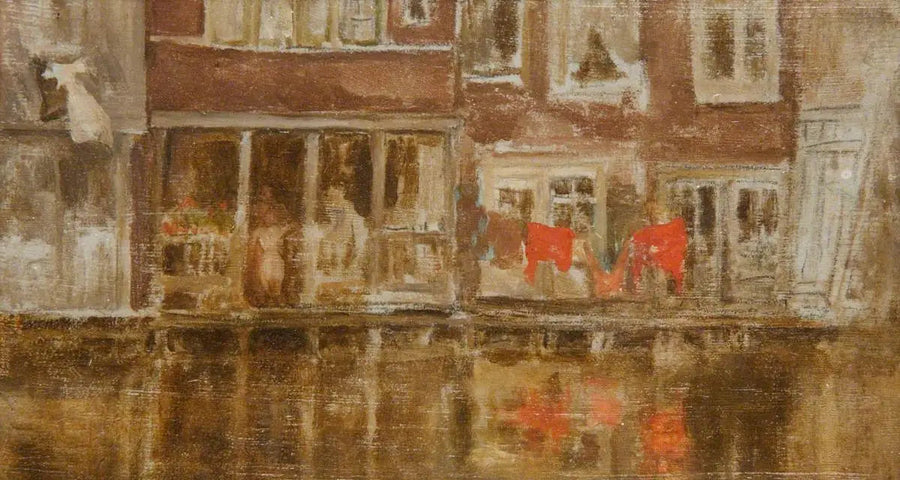 Amsterdamin kanava - James Abbott McNeill Whistler