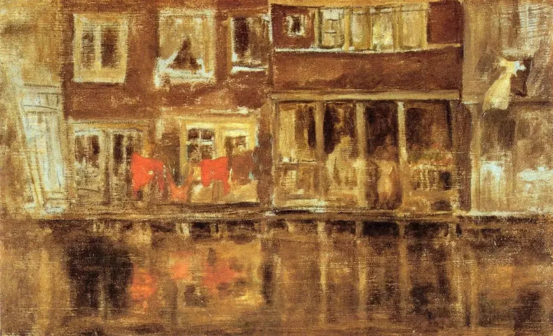Amsterdamin kanava - James Abbott McNeill Whistler