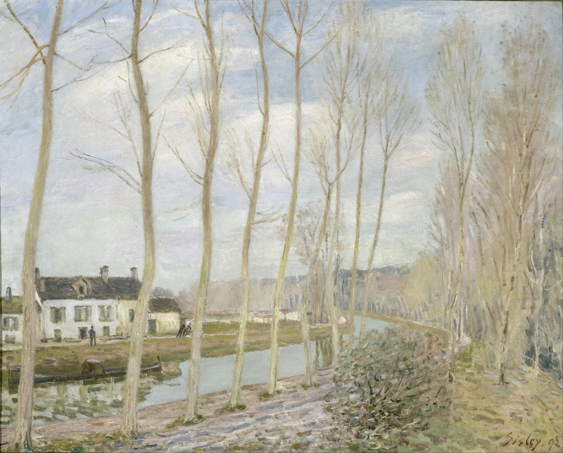 Loing-kanava - Alfred Sisley