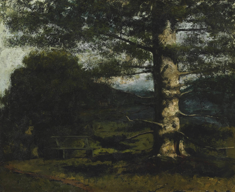 Hautevillen Cedri - Gustave Courbet