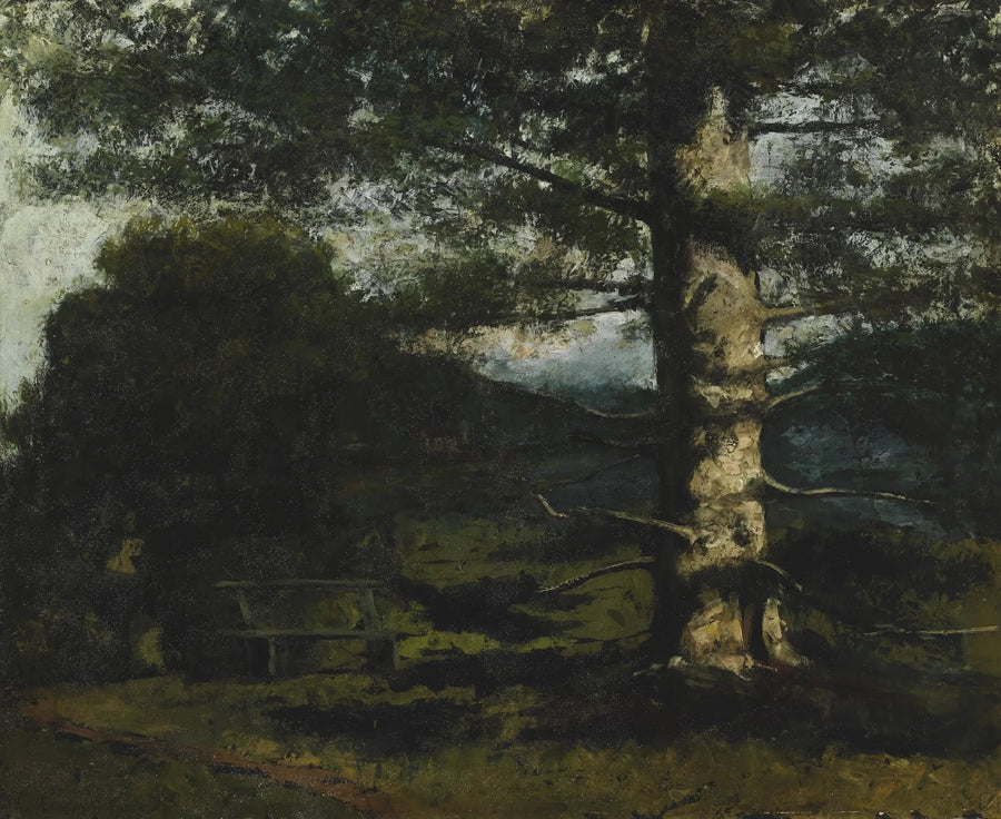 Hautevillen Cedri - Gustave Courbet
