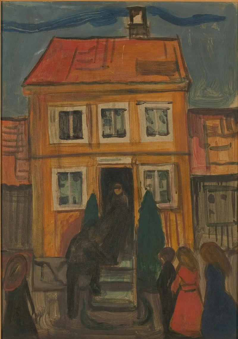 Arkku viedään - Edvard Munch