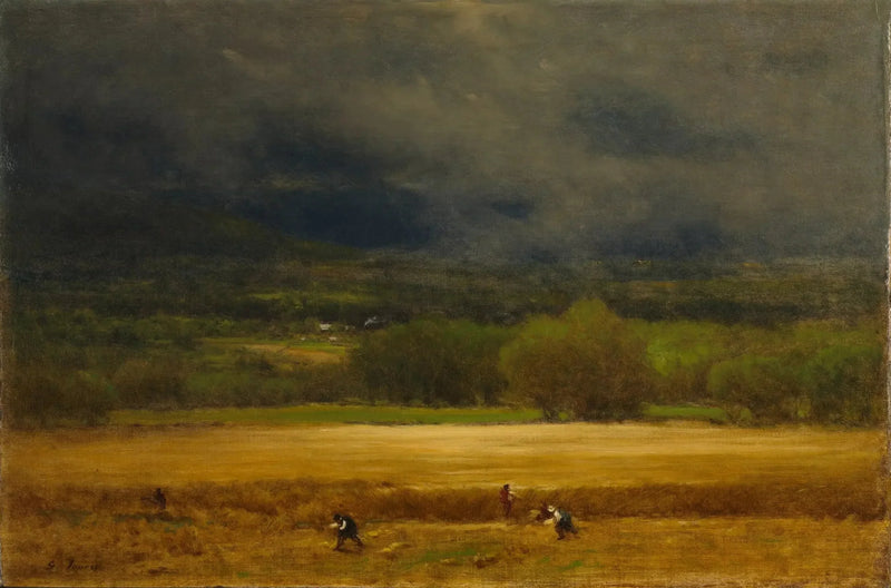 Vehnäpelto - George Inness