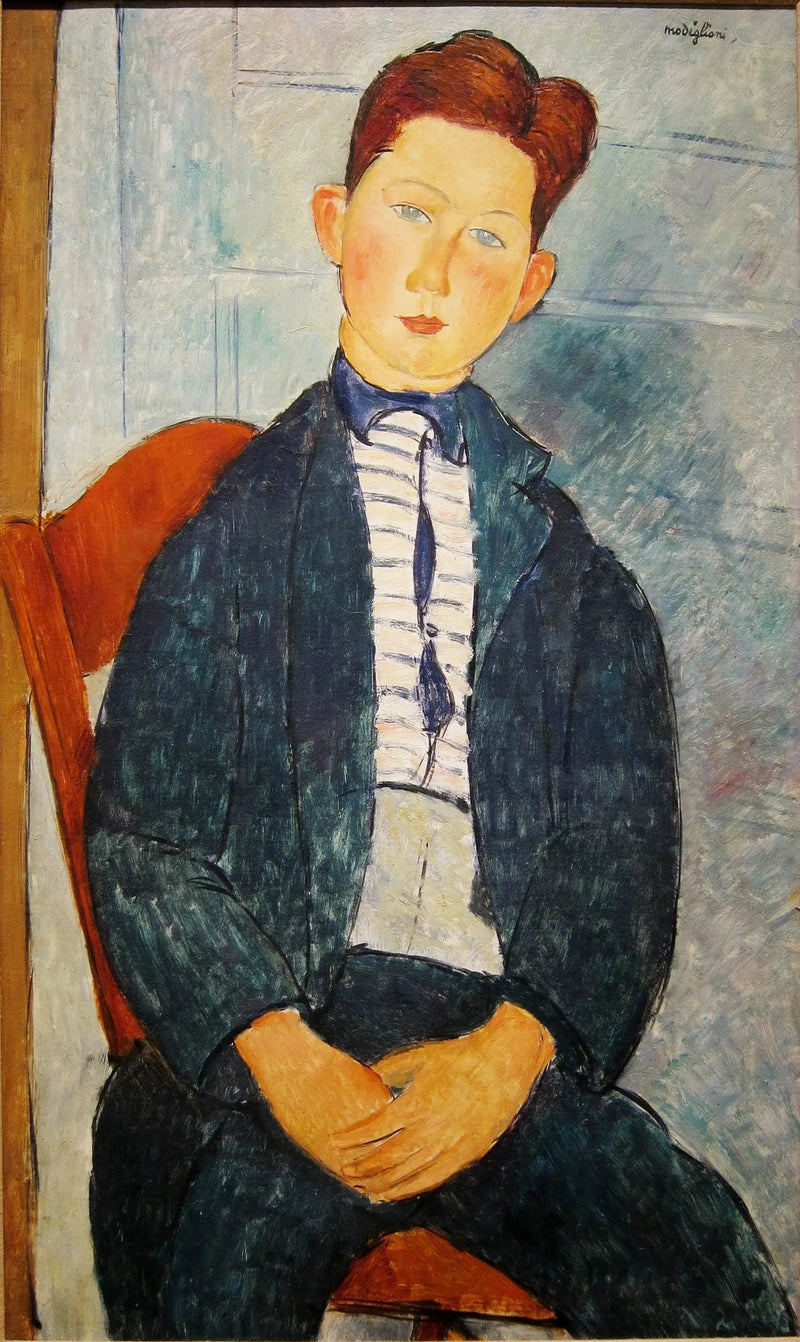 Raidallinen paita - Amedeo Modigliani