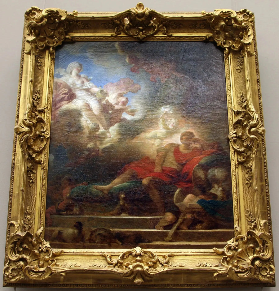 Rakkauden laulu soturilta - Jean-Honoré Fragonard