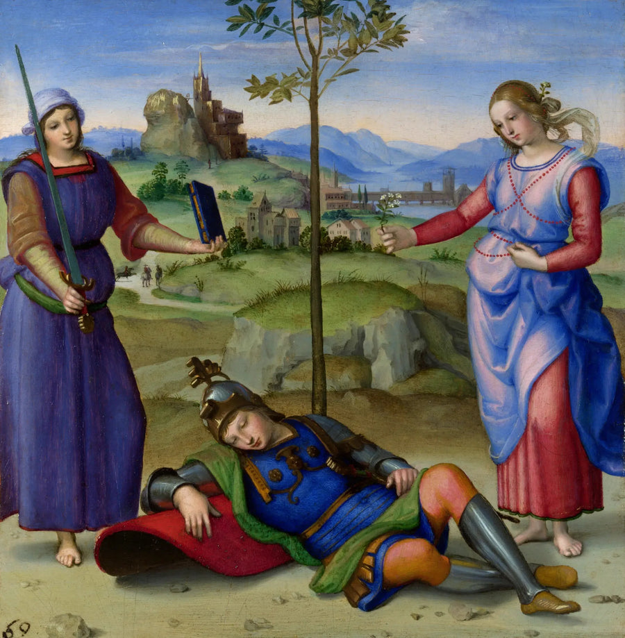 Ritarin laulu - Raphael Sanzio