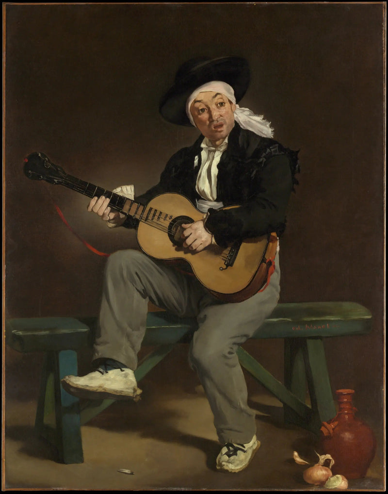 Espanjalainen laulaja - Édouard Manet