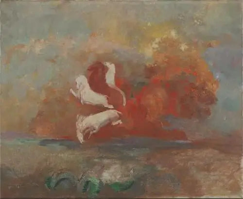 Apollonvaunu - Odilon Redon