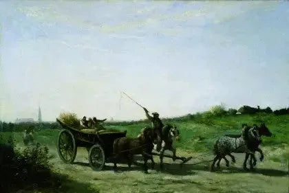Arrasin vaunu - Jean-Baptiste Camille Corot