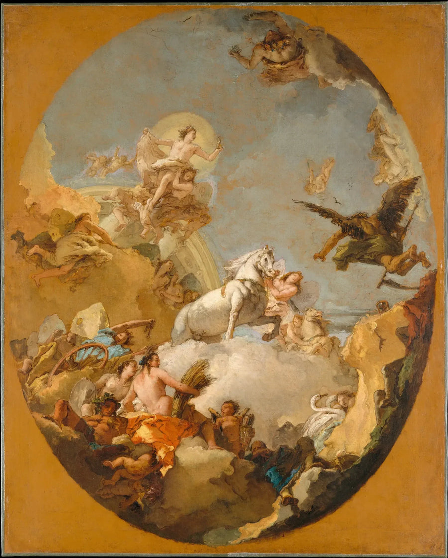 Aamunvaunu - Giovanni Battista Tiepolo