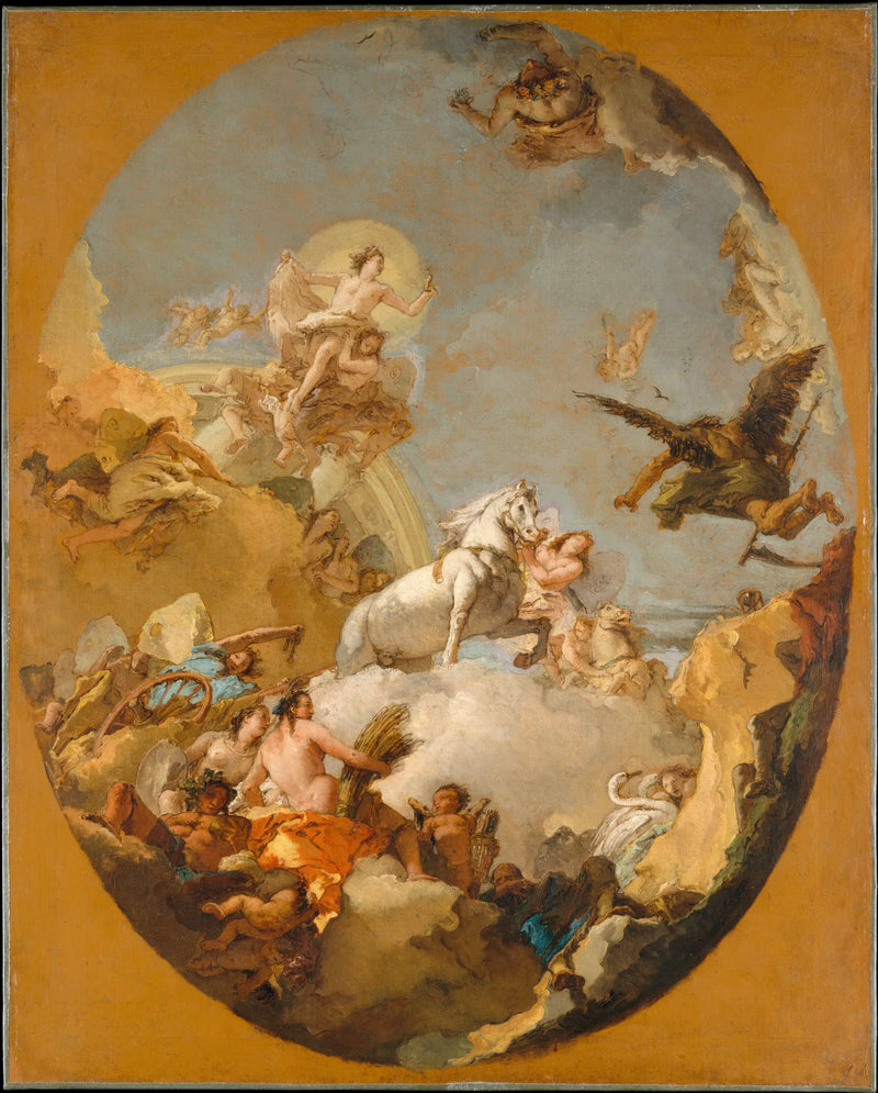 Aamunvaunu - Giovanni Battista Tiepolo