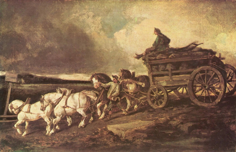 Hiilikärry - Théodore Géricault