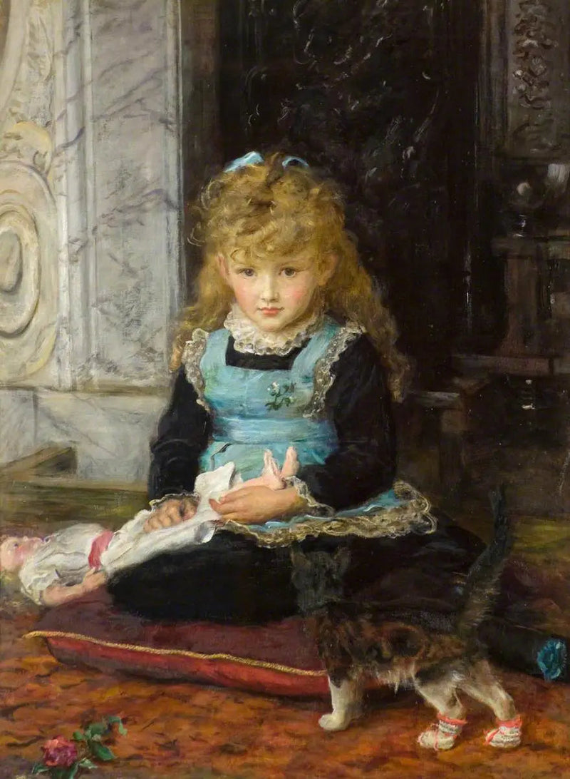 Kissa Kaviolla - John Everett Millais