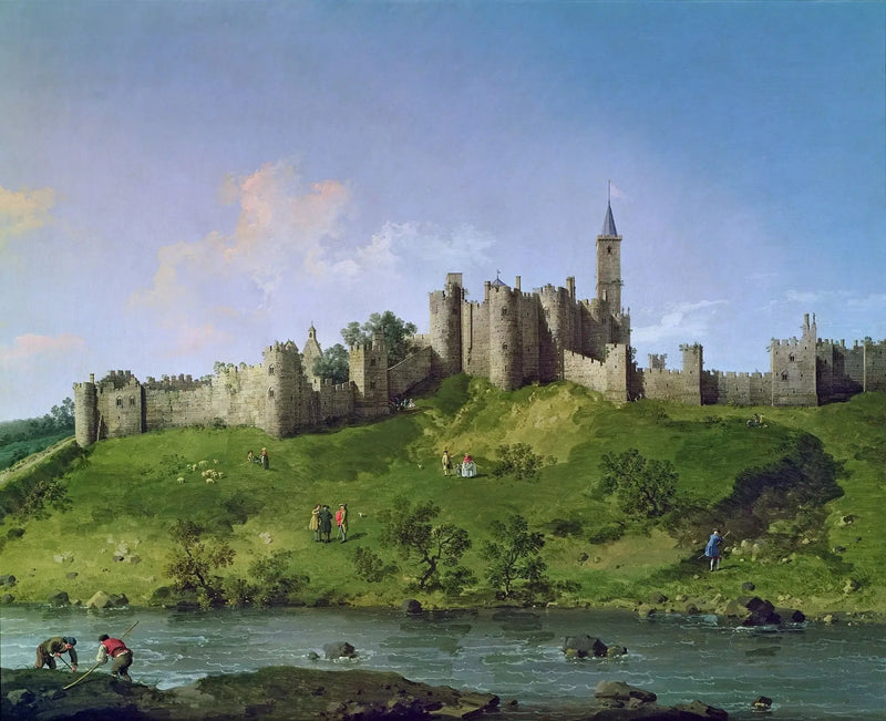 Alnwickin linna - Canaletto