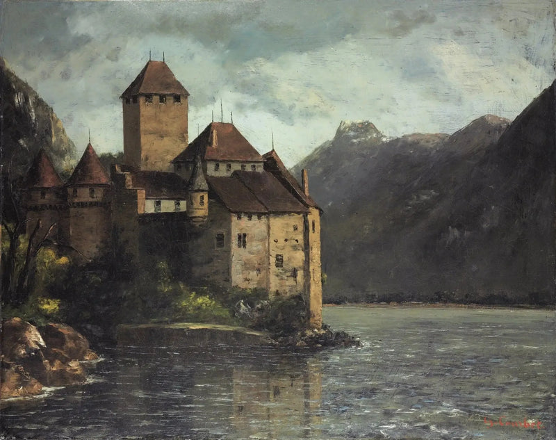 Chillonin linna - Gustave Courbet