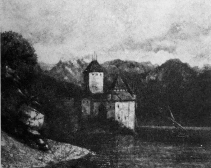 Chillonin linna - Gustave Courbet