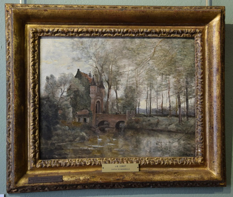 Wagnonvillein linna - Jean-Baptiste Camille Corot