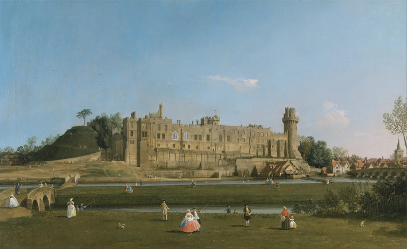 Warwickin linna - Canaletto