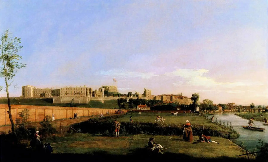 Windsorin linna - Canaletto