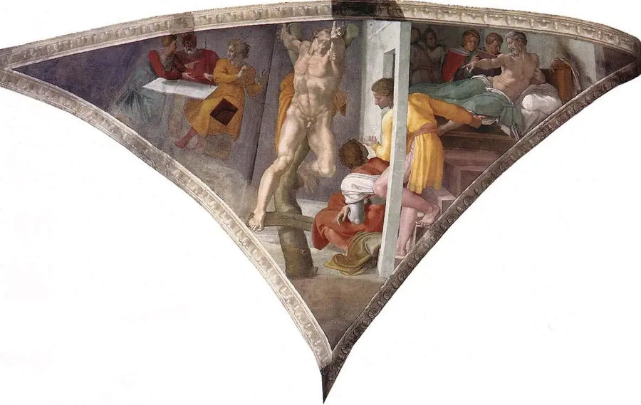 Hamanin rangaistus - Michelangelo