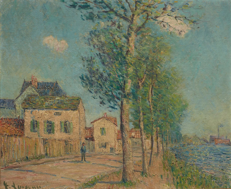 Rantatie joen varrella - Gustave Loiseau