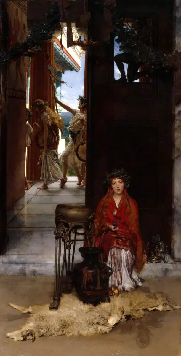 Temppelin polku - Lawrence Alma-Tadema