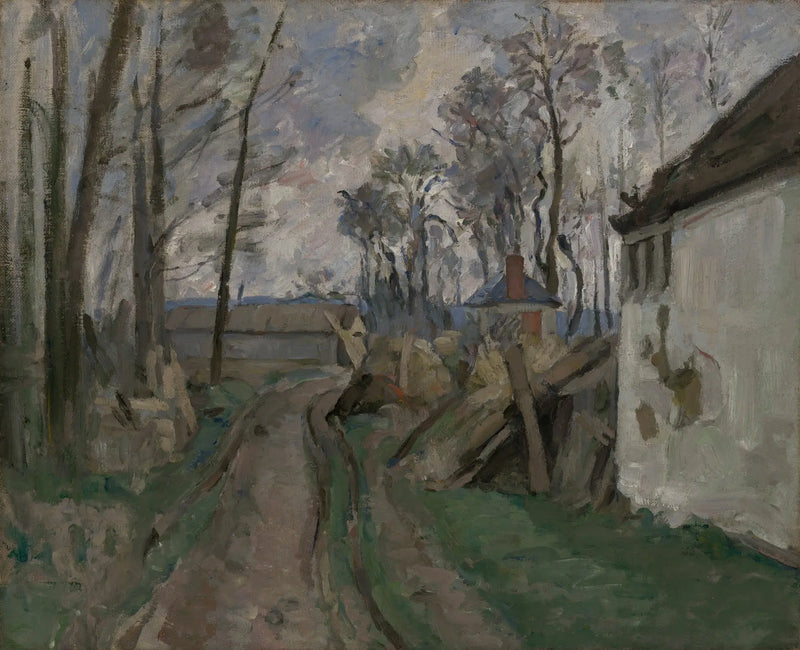 Kylän tie - Paul Cézanne