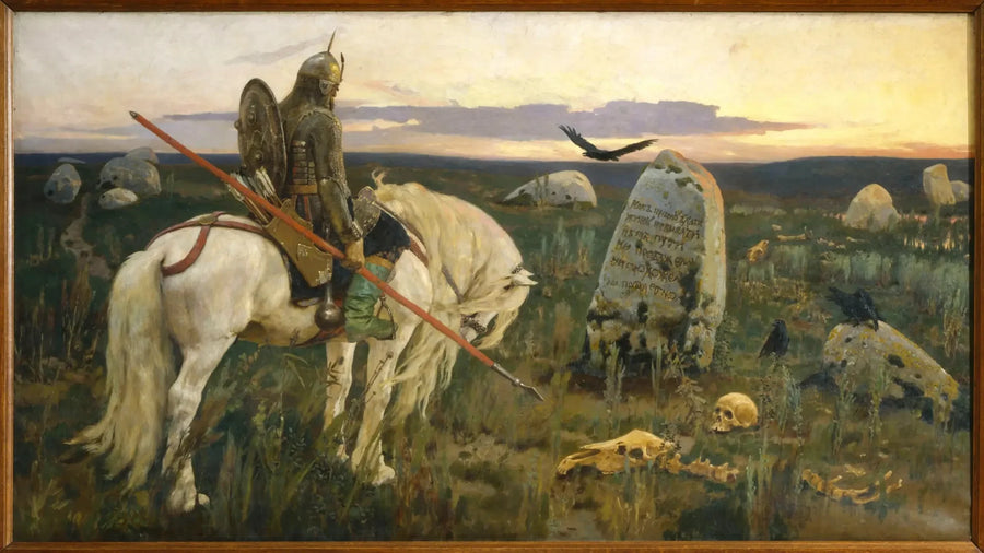 Ritarin risteyksessä - Viktor Vasnetsov