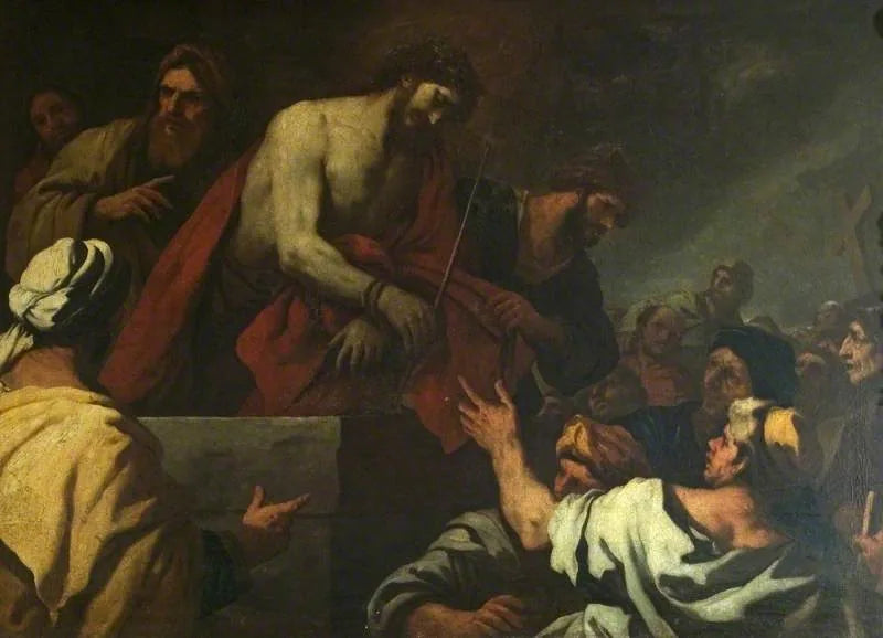 Kristus on johtanut Golgatalle - Luca Giordano