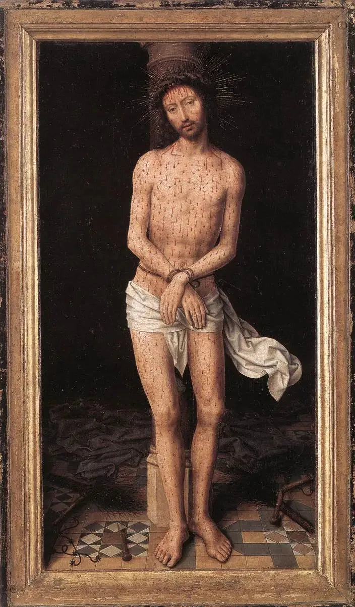 Kristus ristiinnaulittuna - Hans Memling