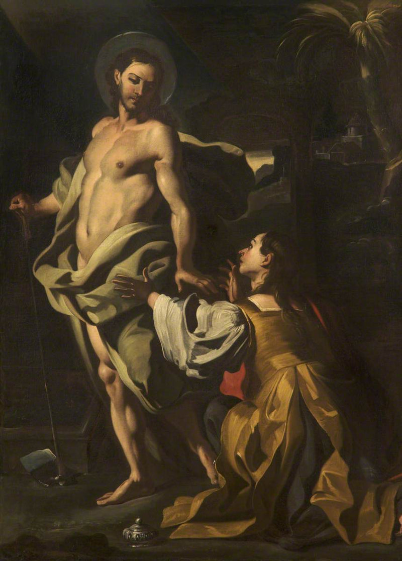 Kristus ilmestyy Marialle-Madeline - Francesco Solimena