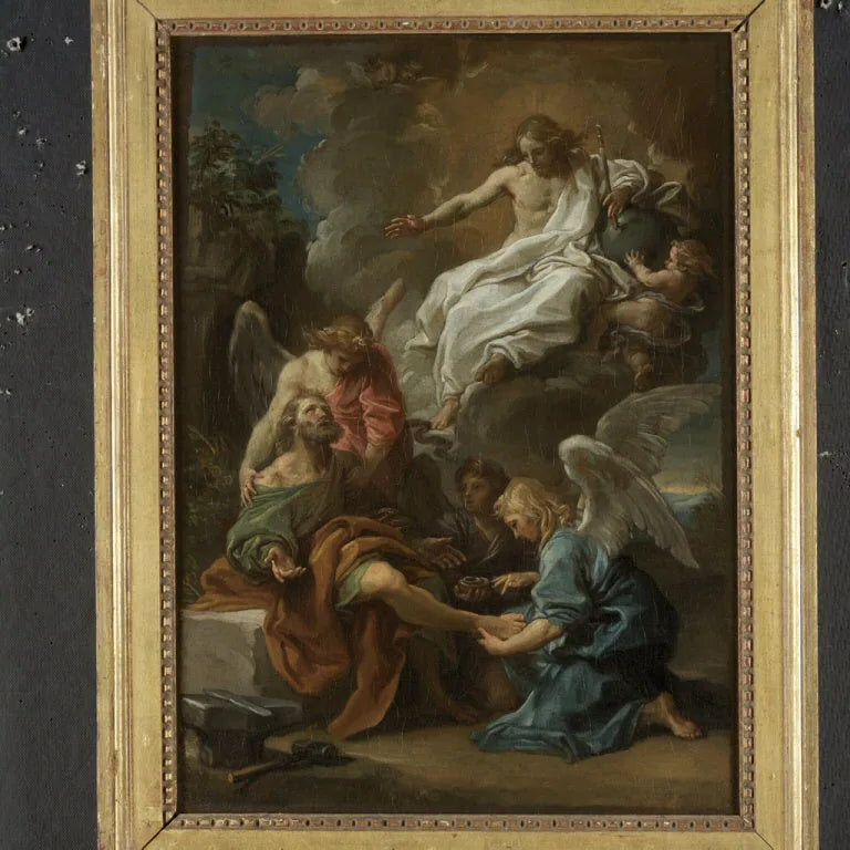 Kristus ilmestyy pyhälle Ampeliukselle - Pompeo Batoni