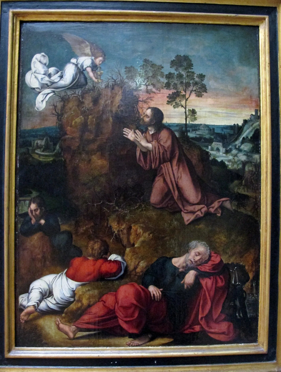 Le Christ au jardin des oliviers - Bernard van Orley image 1 reproduction de peinture à l’huile