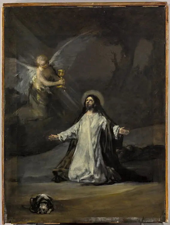 Kristus öljypuistossa - Francisco de Goya