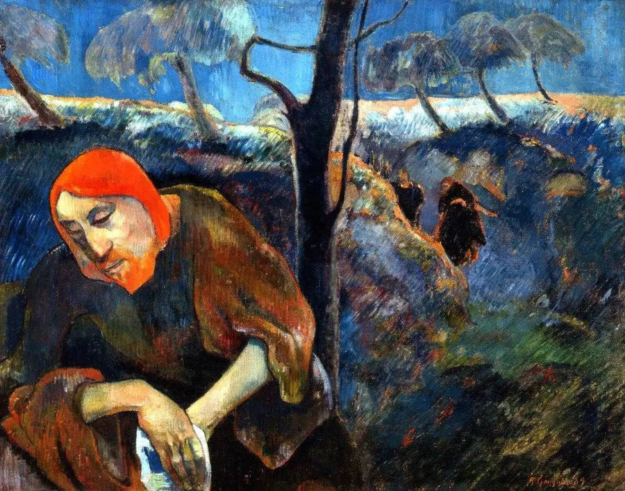 Kristus Öljymäellä - Paul Gauguin