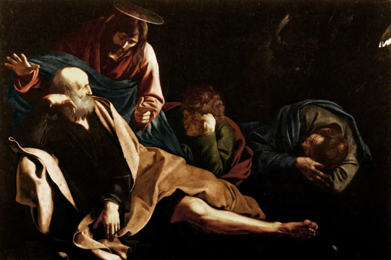 Kristus Öljymäellä - Caravaggio