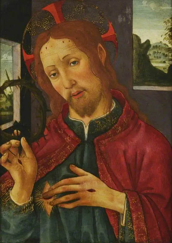Le Christ avec la couronne d'épines - Sandro Botticelli image 1 copie de tableau peinte à la main