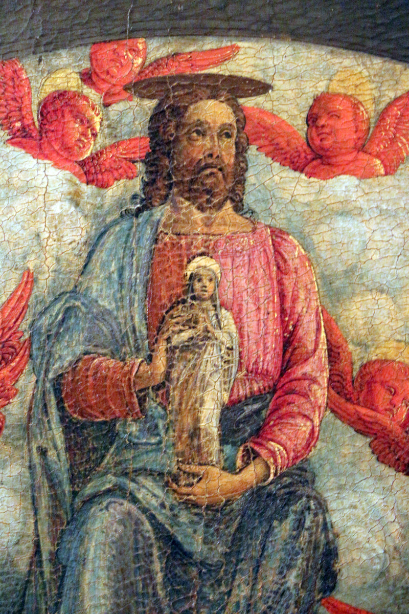 Kristus ja Neitsyt Marian sielu - Andrea Mantegna