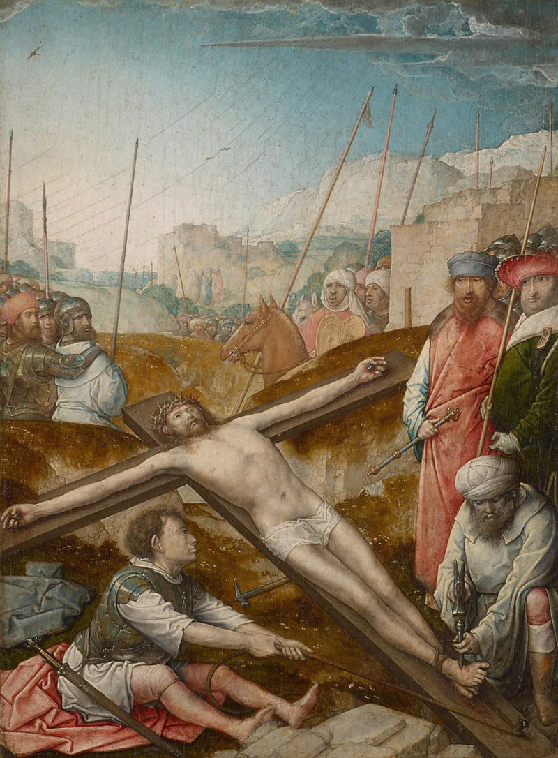 Ristiinnaulittu Kristus - Juan de Flandes
