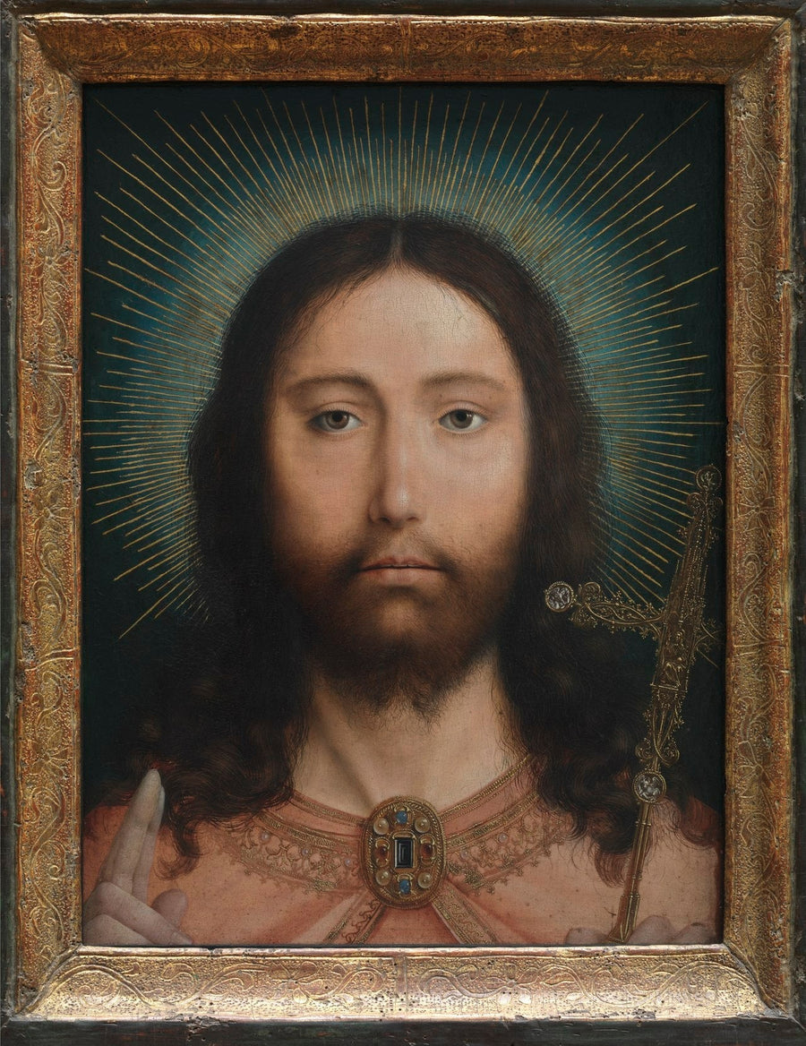 Kristus kuin Salvator Mundi - Quentin Metsys