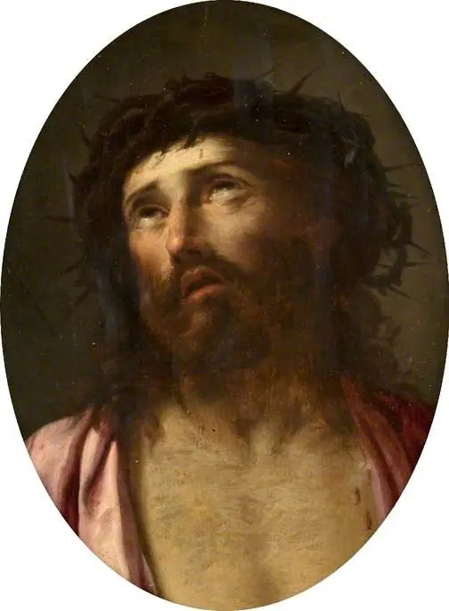 Ristiinnaulittu Kristus piikkikruunu päässään - Guido Reni