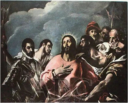 Kristus riisuttuna vaatteistaan - El Greco
