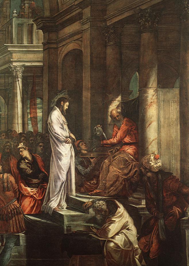 Kristus Pilatuksen edessä - Jacopo Tintoretto