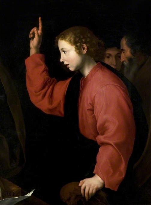 Kristus keskustelemassa lääkäreiden kanssa - Jusepe de Ribera