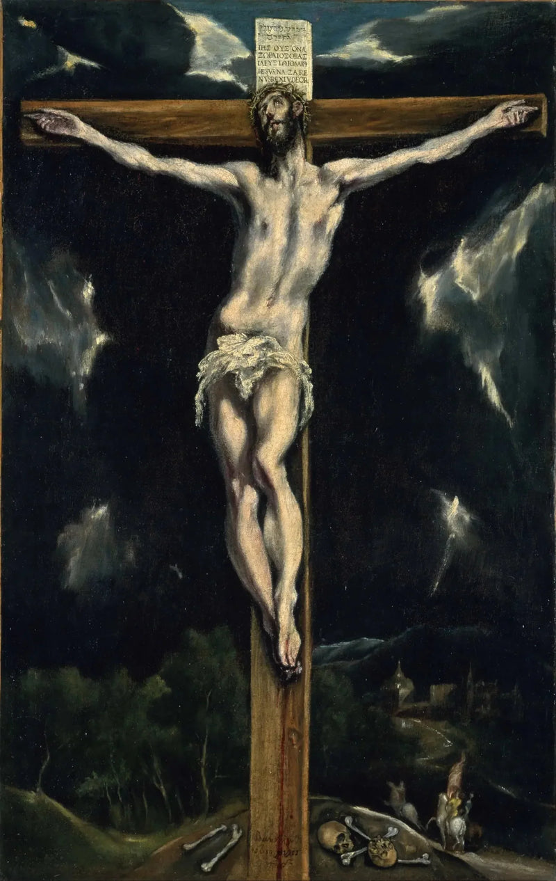 Ristiinnaulittu Kristus. - El Greco